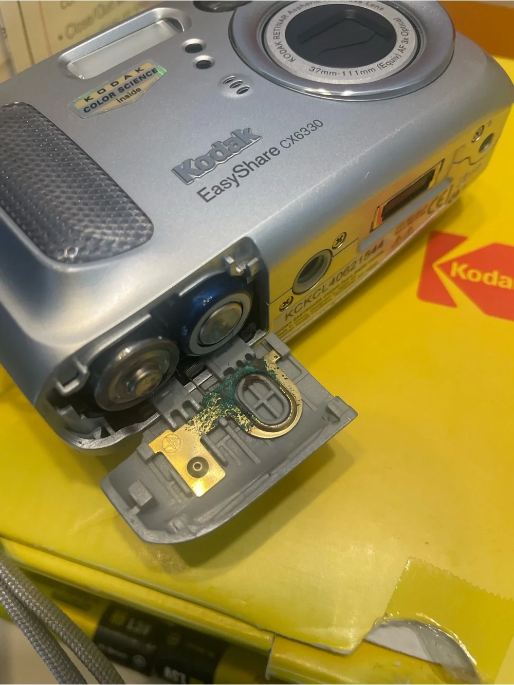 Kodak Easy Share CX6330 Camera. New Printer Doc 6000. Vintage. Photo Paper. Lot.